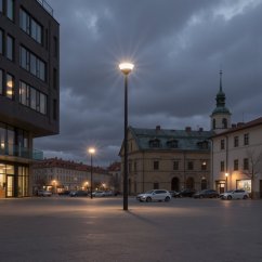 Lakovaný stožár Antares - suchá montáž
