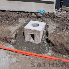 Základ pro vetknuté stožáry do 6m