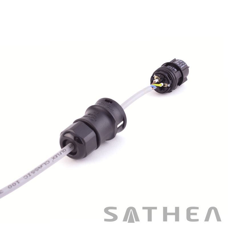 Kabel ke svítidlu - Délka: 8 m, Počet žil: 3, Průřez vodiče (mm²): 0,75 mm²