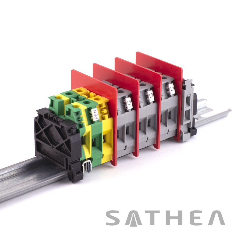 Stožárová elektrovýzbroj - Průřez vodiče (mm²): do 10 mm², Typ zapojení: Průchozí